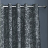 Laura Ashley Lloyd Midnight  Ready Made Curtains